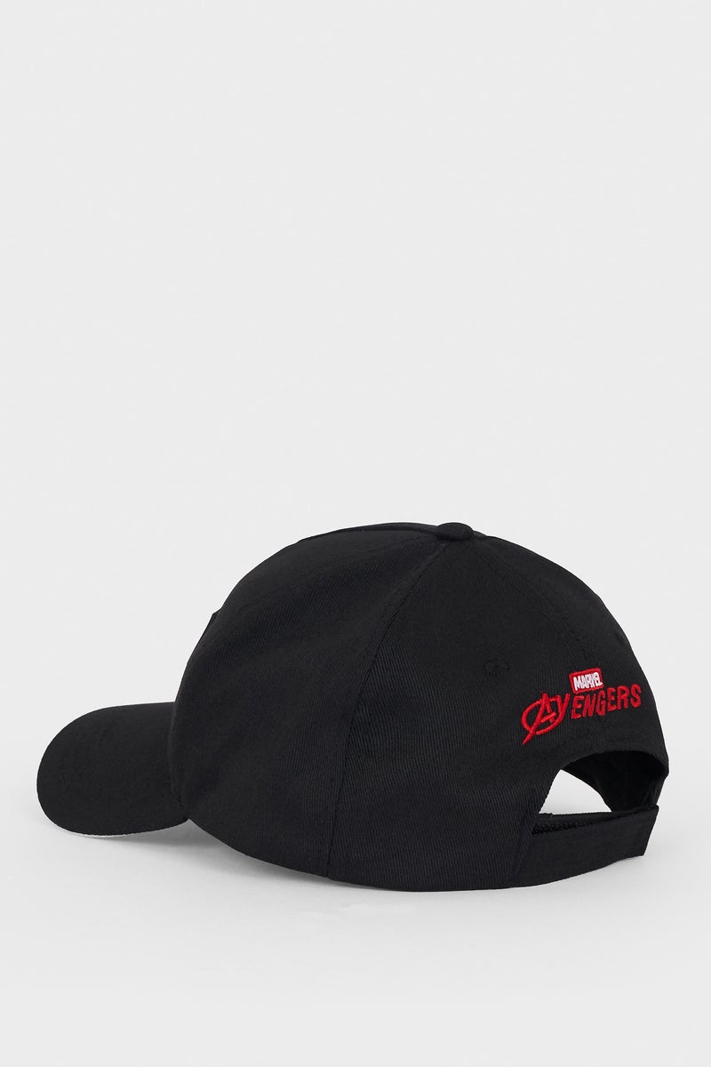 DeFacto Black Man Man Woven Avengers Hat Casual - Image 4